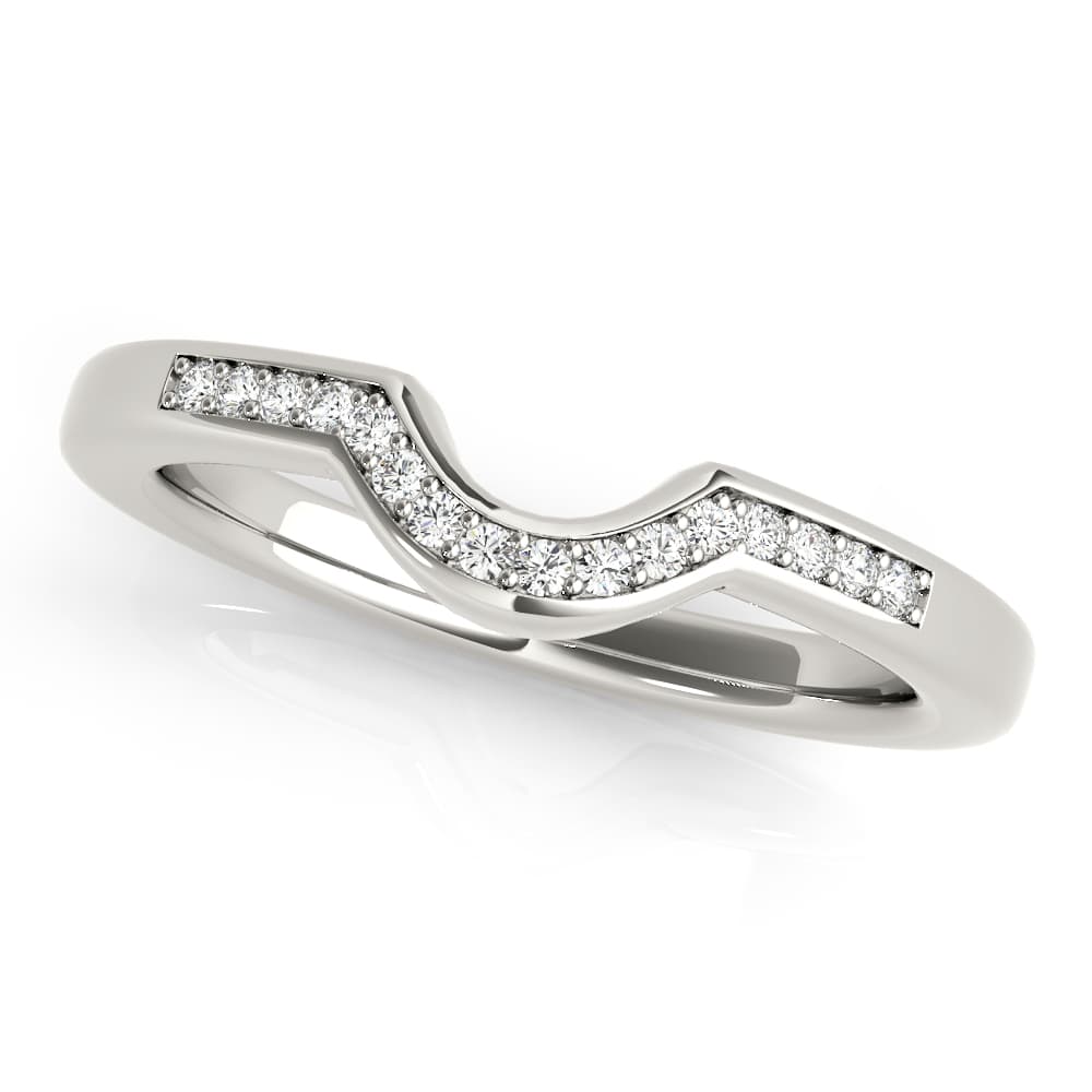 Wedding Bands Curved — View 1