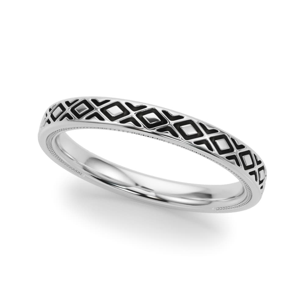 Vintage Inspired Wedding Band — View 1