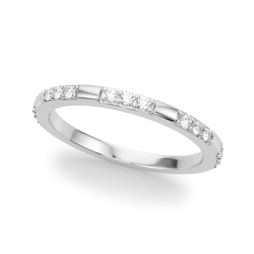 Contemporary Wedding Band — View 1