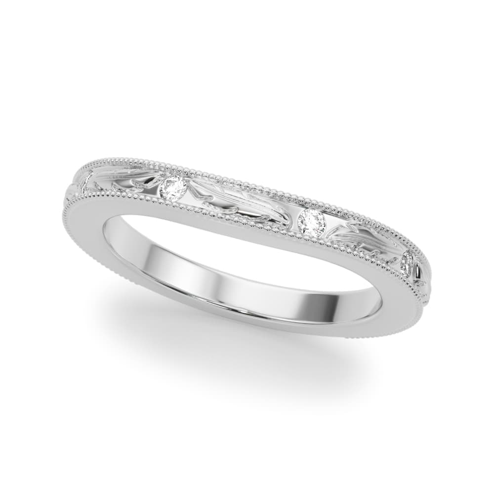 Vintage Inspired Wedding Band — View 1