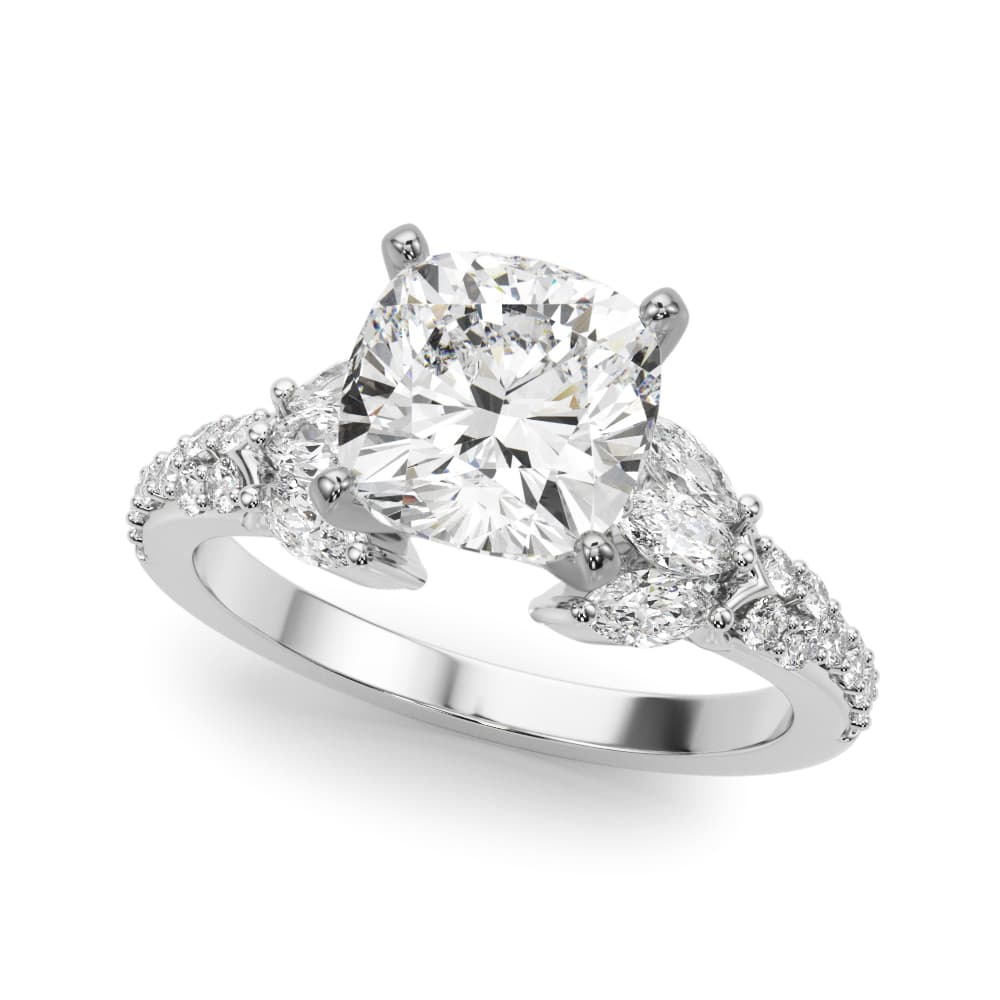 Engagement Ring — style 51365 in 10k White Gold