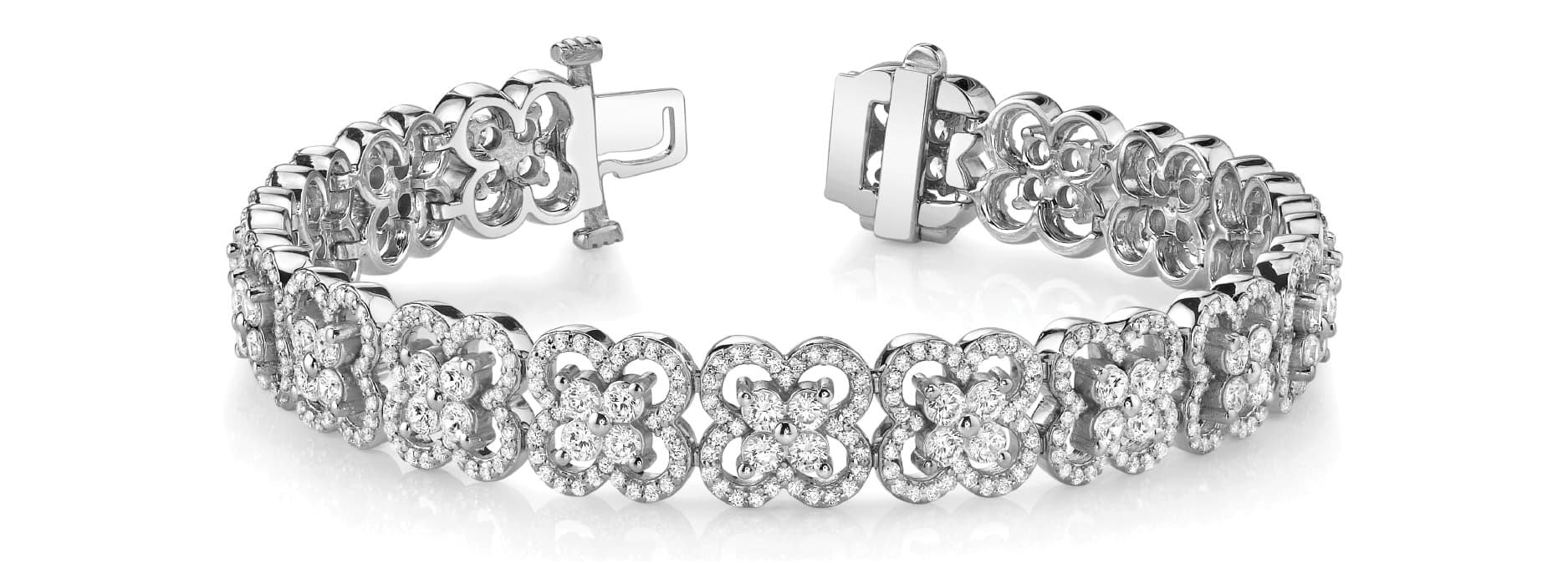 Bracelet — 5 ctw (1.0 mm) — White Gold