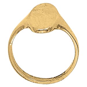 Religious Fashion Rings, Side view in white gold or platinum