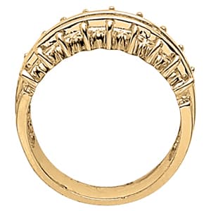 Diamond Fashion Bands (2 1/8 ct. tw.), Side view in white gold or platinum