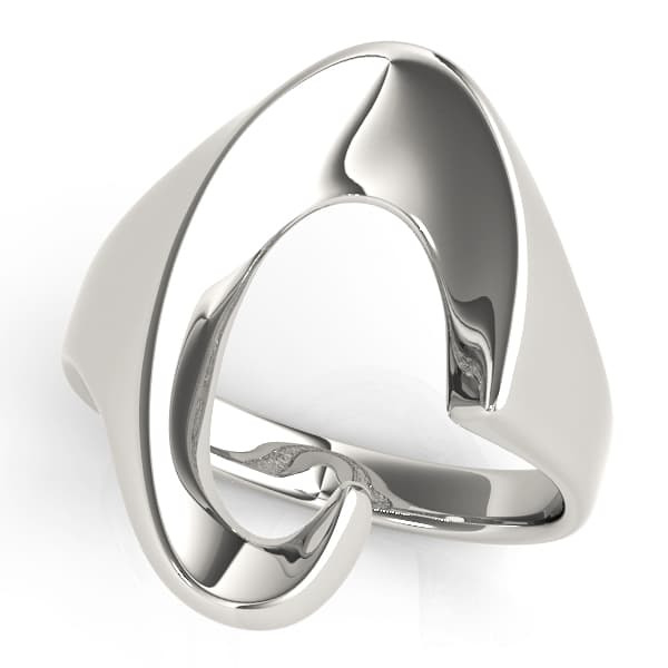 Solitaire Engagement Ring — style 80217 in 10k White Gold