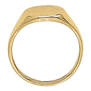 Religious Fashion Ring, Side view in white gold or platinum