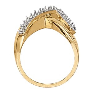Diamond Fashion Fashion Rings (0.56 ct. tw.), Side view in white gold or platinum