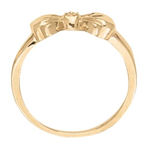 Diamond Fashion Novelty (0 ct. tw.), Side view in white gold or platinum