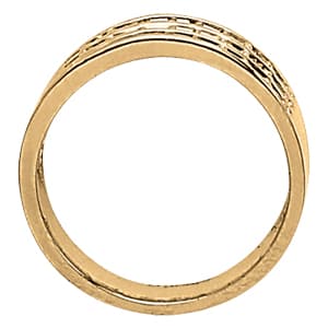 Multi-Row Fashion Bands (3/4 ct. tw.), Side view in white gold or platinum