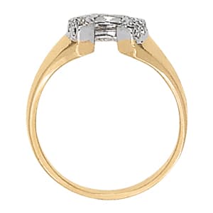 Diamond Fashion Novelty (0.16 ct. tw.), Side view in white gold or platinum