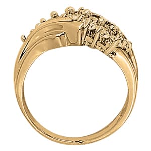 Diamond Fashion Cluster (1.4 ct. tw.), Side view in white gold or platinum