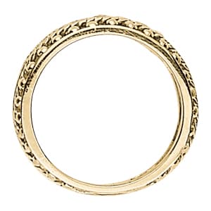 Antique Filigree Fashion Bands (1/2 ct. tw.), Side view in white gold or platinum