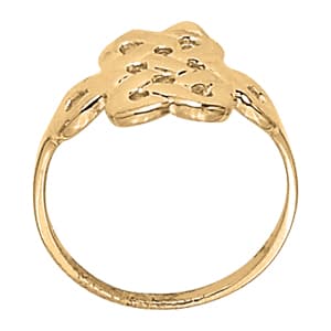Fashion Ring, Side view in white gold or platinum