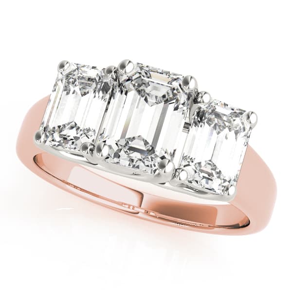 1/2 Shared Prong Version Only in Rose gold