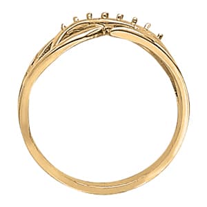Diamond Fashion Fashion Rings (1/8 ct. tw.), Side view in white gold or platinum