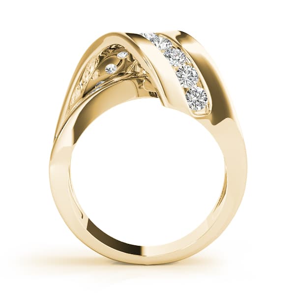 Diamond Fashion Fashion Rings (0.95 ct. tw.), Side view in yellow gold