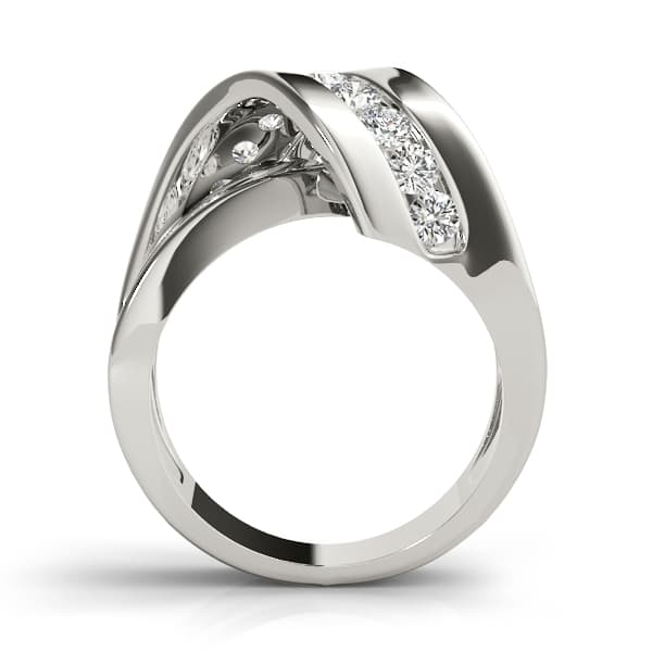 Diamond Fashion Fashion Rings (0.95 ct. tw.), Side view in white gold or platinum