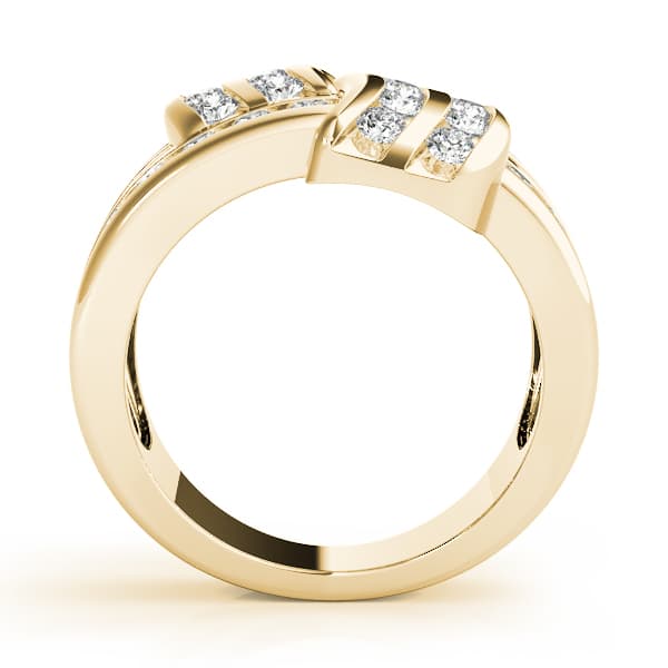 Diamond Fashion Fashion Rings (1 ct. tw.), Side view in yellow gold