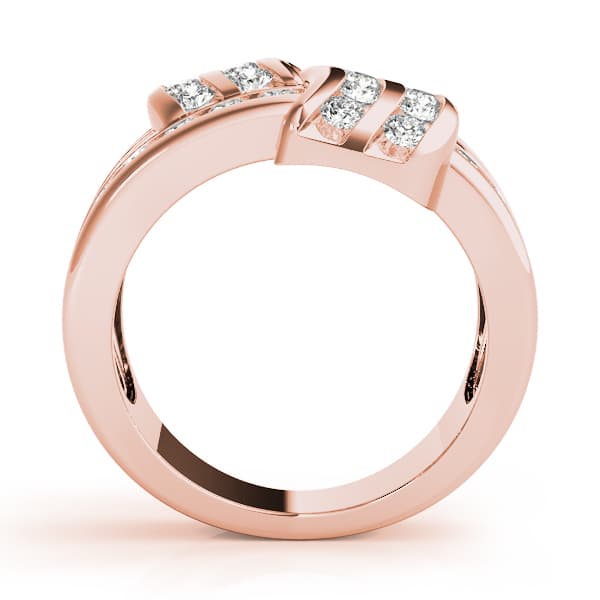 Diamond Fashion Fashion Rings (1 ct. tw.), Side view in rose gold