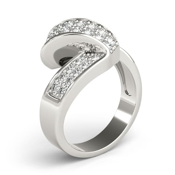 Diamond Fashion Bands (2/3 ct. tw.), Angle view in white gold or platinum