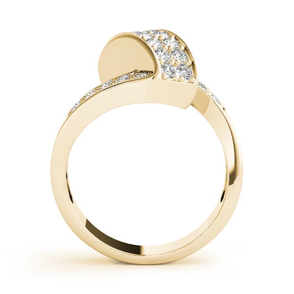 Diamond Fashion Bands (2/3 ct. tw.), Side view in yellow gold