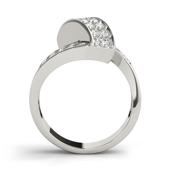 Diamond Fashion Bands (2/3 ct. tw.), Side view in white gold or platinum