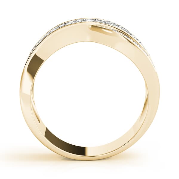 Diamond Fashion Bands (0.72 ct. tw.), Side view in yellow gold