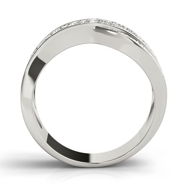 Diamond Fashion Bands (0.72 ct. tw.), Side view in white gold or platinum