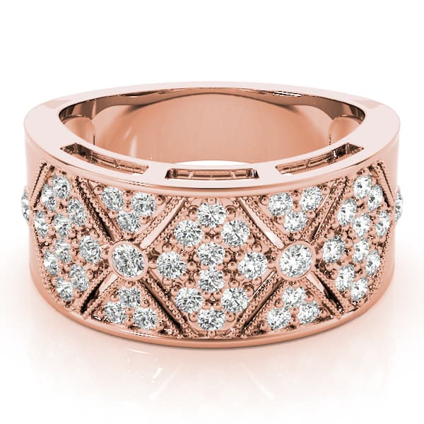 Diamond Fashion Fashion Rings (0.52 ct. tw.), On hand view in rose gold