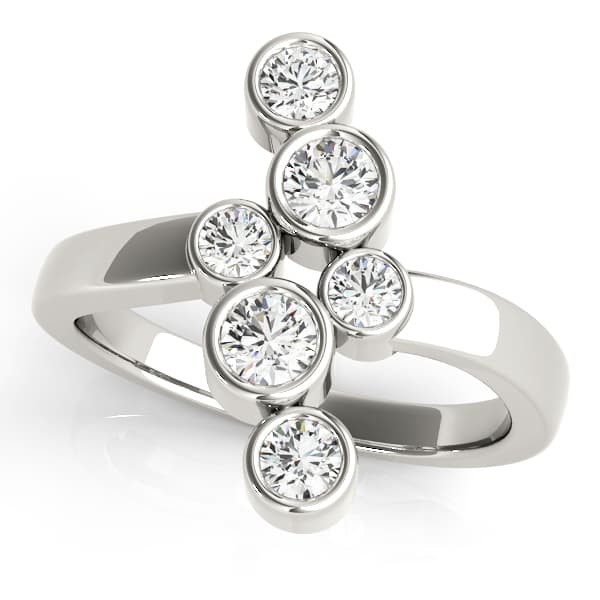 Diamond Fashion Right Hand Rings — 1 CT — View 1