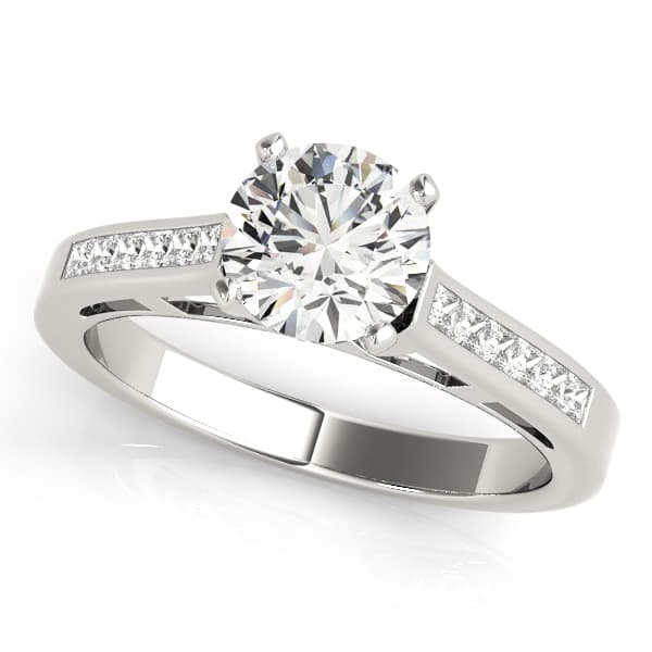 ENGAGEMENT RINGS FANCY SHAPE PRINC — style 82836 in 10k White Gold