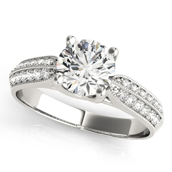 ENGAGEMENT RINGS TRELLIS — style 82890 in 10k White Gold