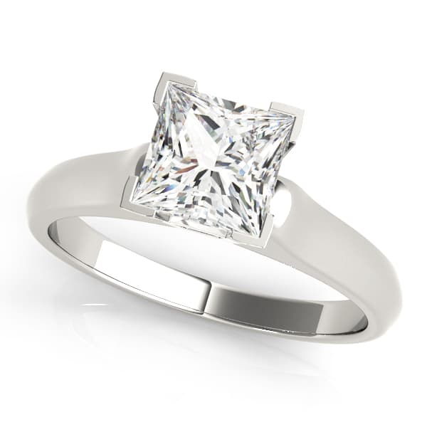 ENGAGEMENT RINGS SOLITAIRES PRINCE — style 82963 in 10k White Gold