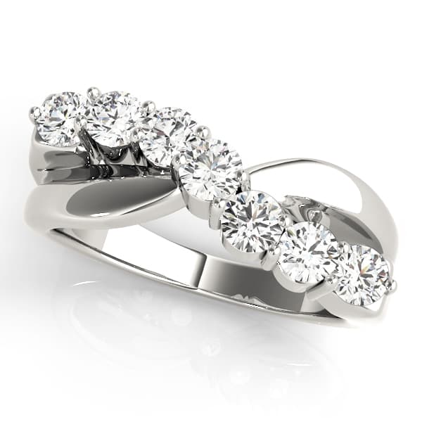 Wedding Bands Prong Set — View 1