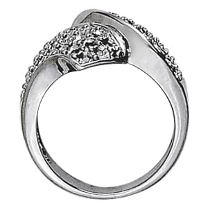 Diamond Fashion Bands (1.41 ct. tw.), Side view in white gold or platinum