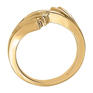 Fancy Style Color Fashion Ring (1/3 ct. tw.), Side view in white gold or platinum