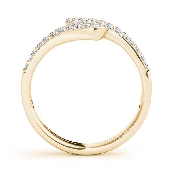 Diamond Fashion Fashion Rings (3/8 ct. tw.), Side view in yellow gold