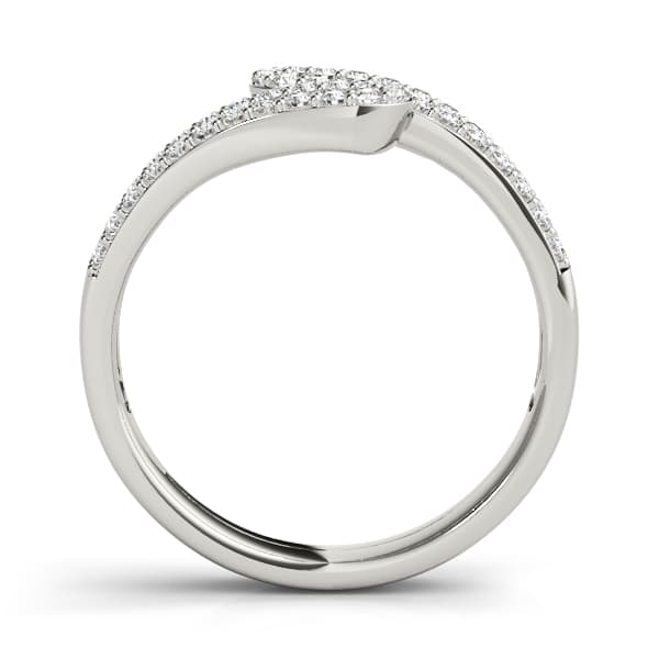 Diamond Fashion Fashion Rings (3/8 ct. tw.), Side view in white gold or platinum