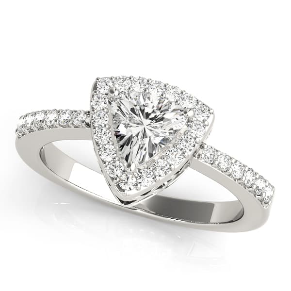 ENG HALO TR-MUST SEE ITEM COMMENT — style 83515 in 10k White Gold