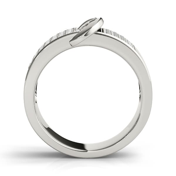 Diamond Fashion Bands (3/8 ct. tw.), Side view in white gold or platinum