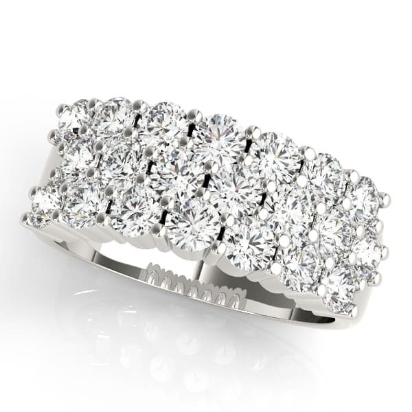Multirow Prong Fashion Ring — 15 — View 1