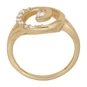 Diamond Fashion Fashion Rings (0.16 ct. tw.), Side view in white gold or platinum