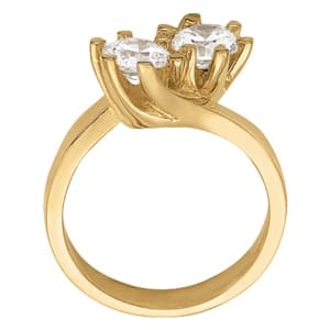 Diamond Fashion Fashion Rings (1.6 ct. tw.), Side view in white gold or platinum