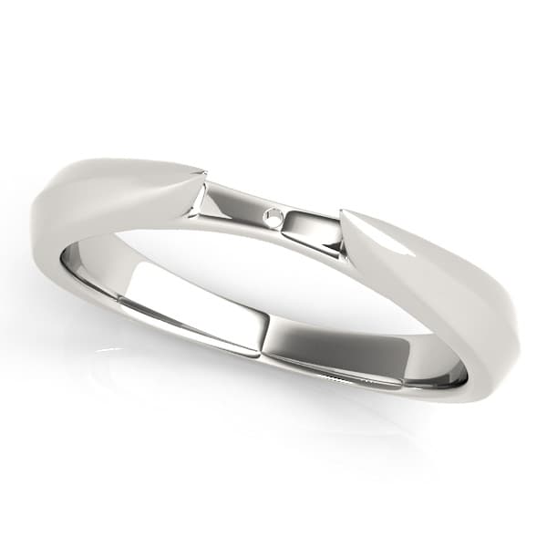 Cathedral Engagement Ring — style 83833 in 10k White Gold