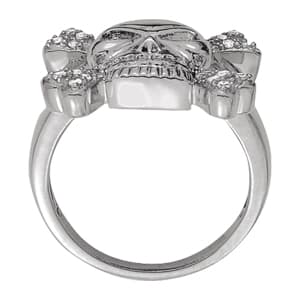 Diamond Fashion Novelty (0.16 ct. tw.), Side view in white gold or platinum