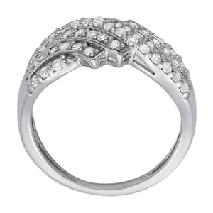 Diamond Fashion Fashion Rings (0.54 ct. tw.), Side view in white gold or platinum