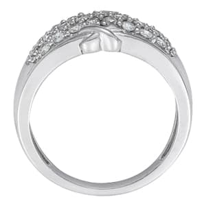 Diamond Fashion Bands (1/2 ct. tw.), Side view in white gold or platinum