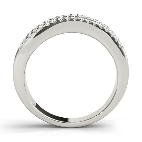 Diamond Fashion Fashion Rings (1/4 ct. tw.), Side view in white gold or platinum