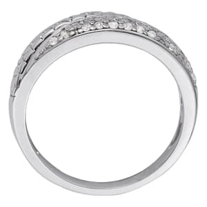 Diamond Fashion Fashion Rings (1/4 ct. tw.), Side view in white gold or platinum