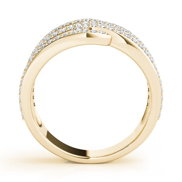 Diamond Fashion Fashion Rings (0.99 ct. tw.), Side view in yellow gold